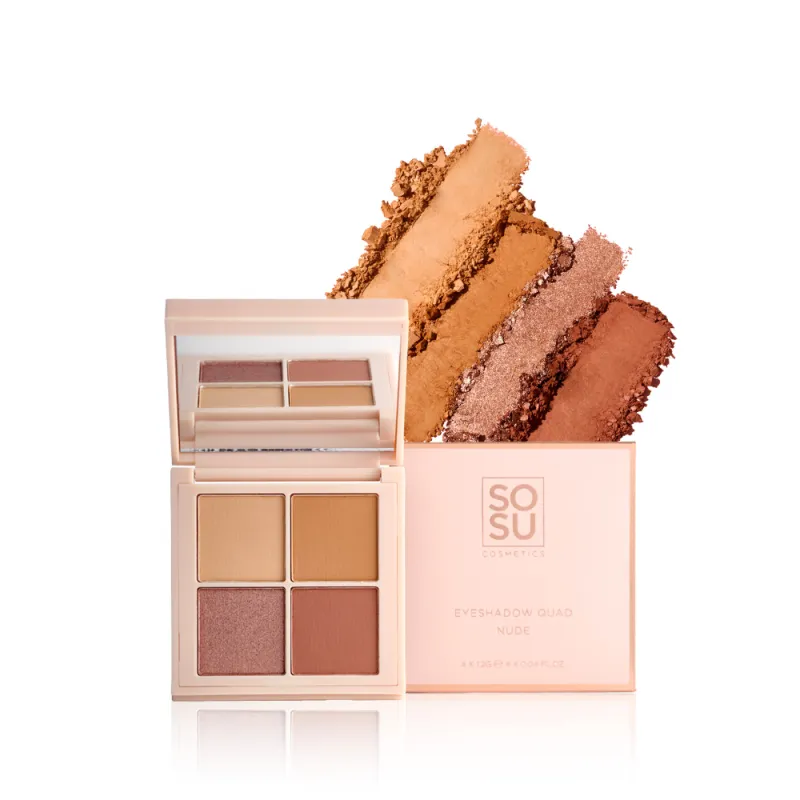 SOSU EYESHADOW QUAD NUDE