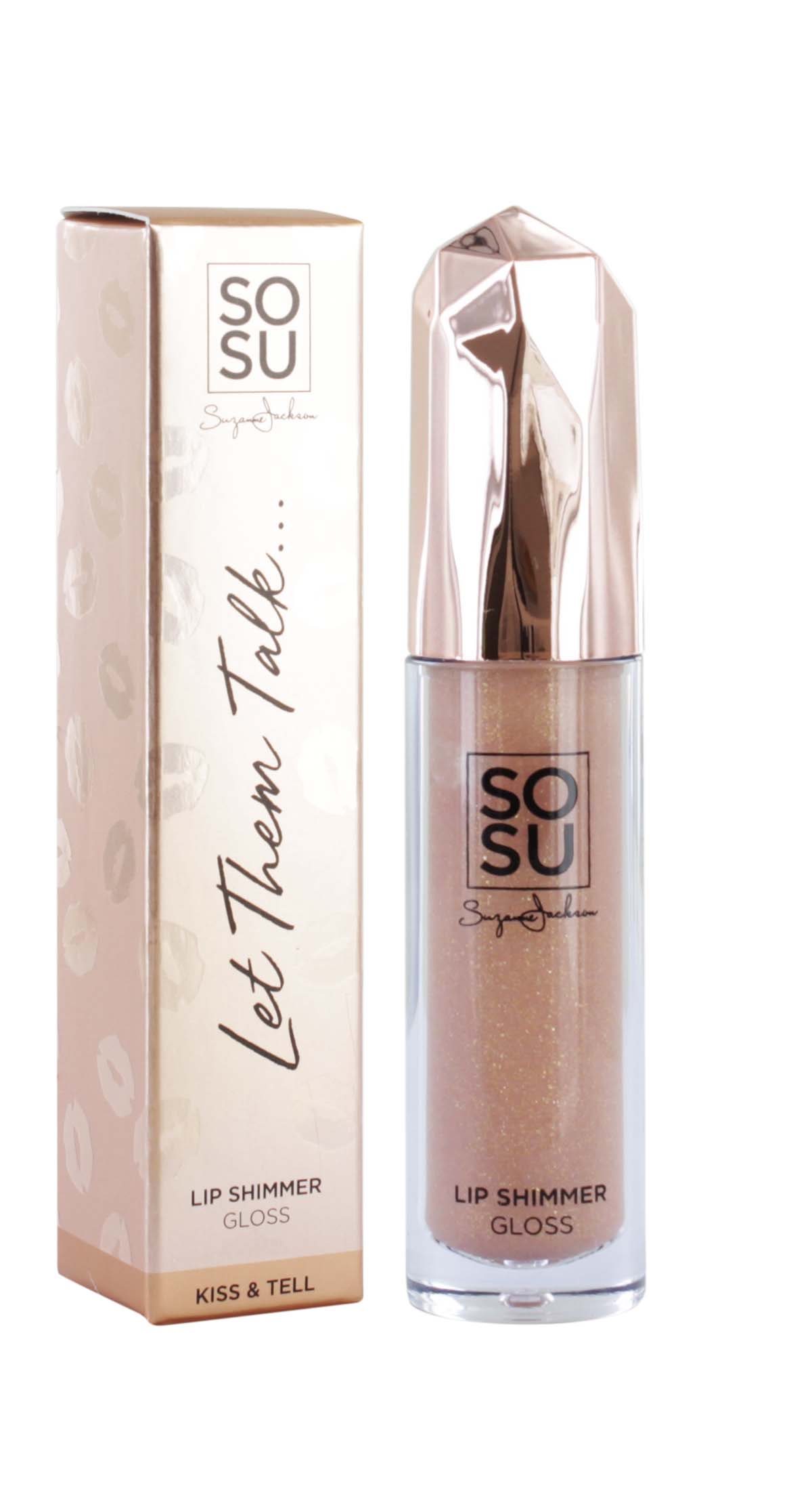 SOSU LIP SHIMMER KISS & TELL