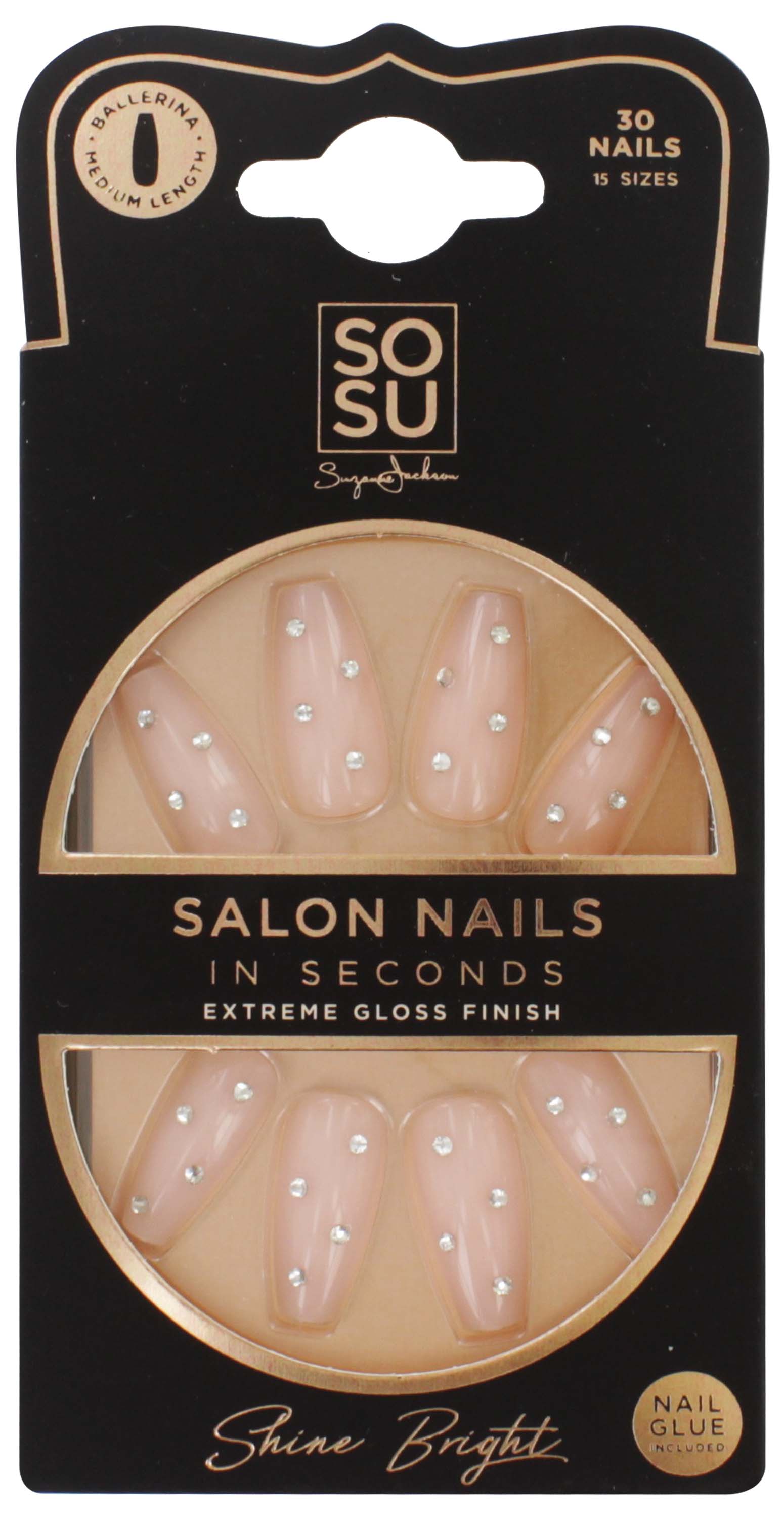 SOSU FALSE NAILS SHINE BRIGHT