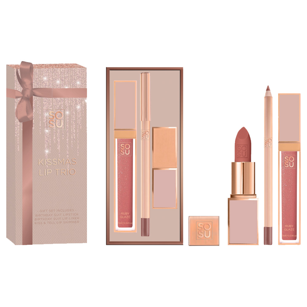 SOSU KISSMASS LIP TRIO