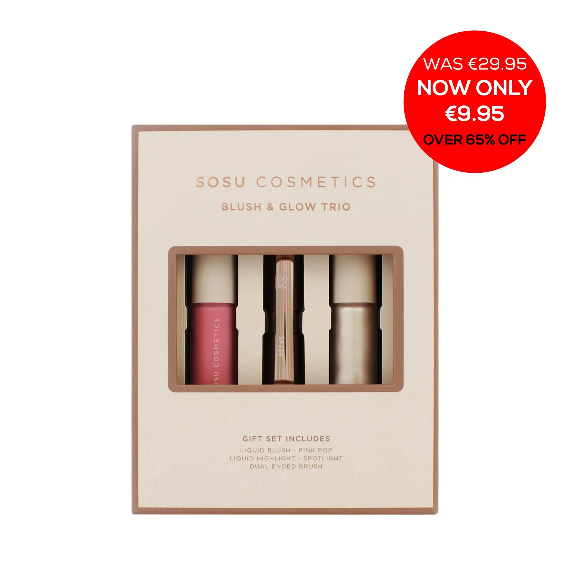 SOSU PINK POP BLUSH 3pce GIFT SET ***SPECIAL PRICE
