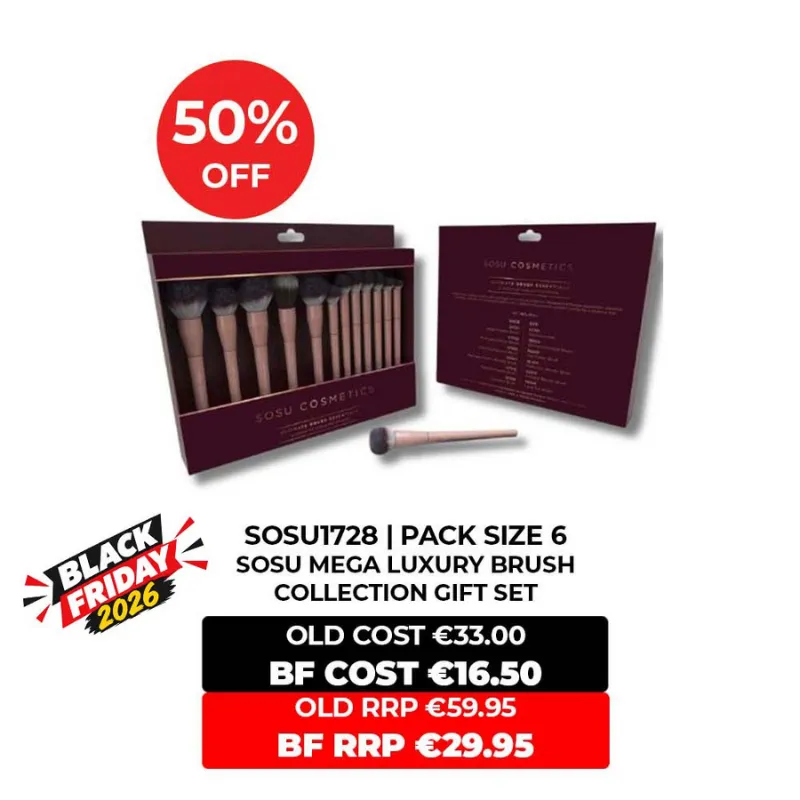 SOSU MEGA LUXURY BRUSH COLLECTION SET***blk friday 26