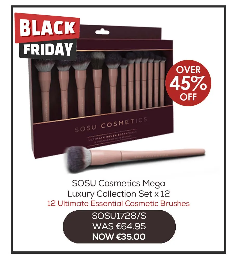 SOSU MEGA LUXURY BRUSH COLLECTION SET BLACK FRIDAY 2025