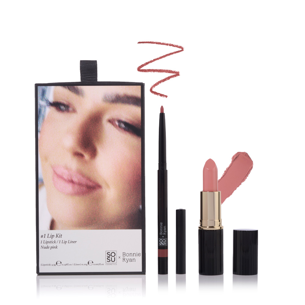 SOSU BONNIE #1 LIP KIT NUDE PINK