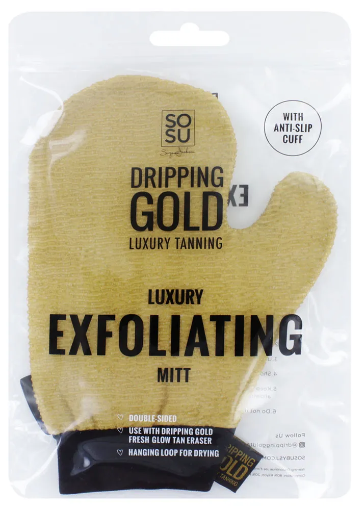 SOSU EXFOLIATING MITT with cuff