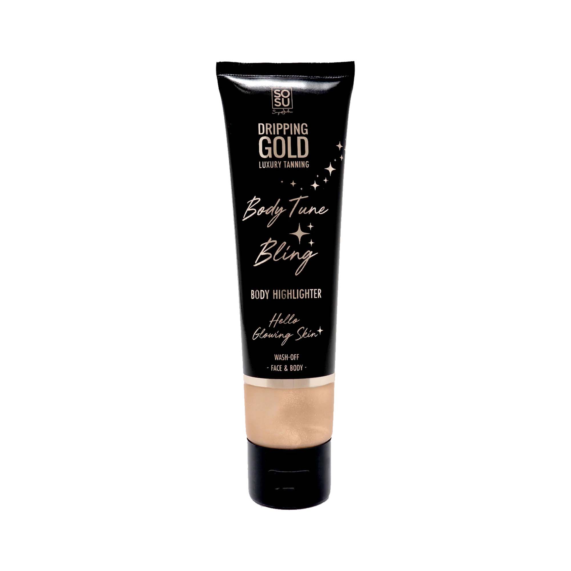 SOSU DRIPPING GOLD BODY TUNE BLING HIGHLIGHTER 100ml