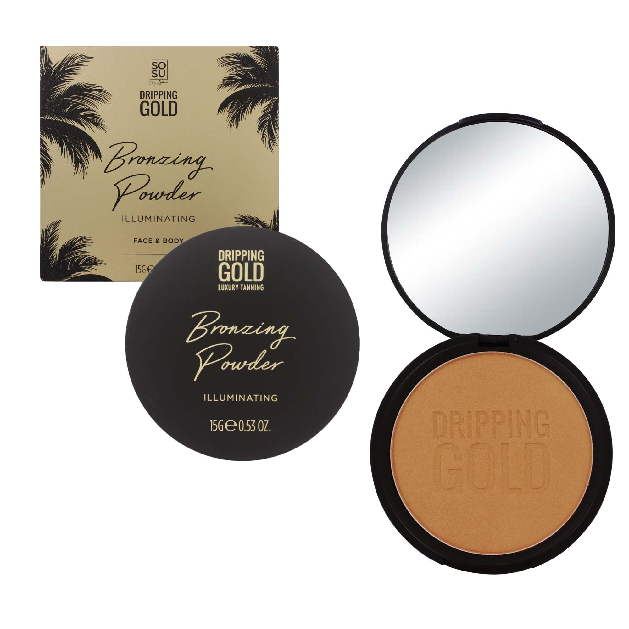 SOSU DRIPPING GOLD ILLUMINATING BRONZING POWDER 15g