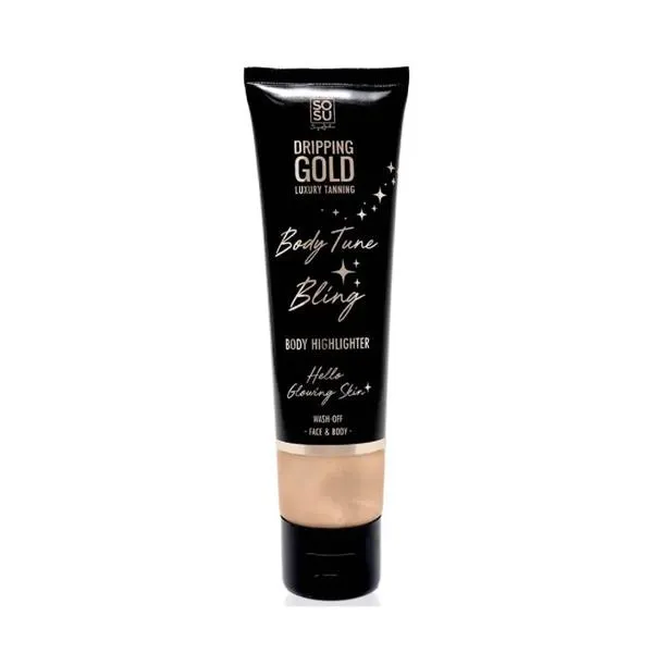 SOSU DRIPPING GOLD BODY TUNE BLING HIGHLIGHTER 100ml