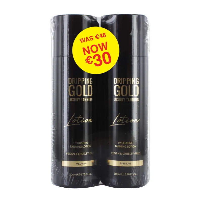 SOSU DRIPPING GOLD MEDIUM LOTION 200ml***twin pack special