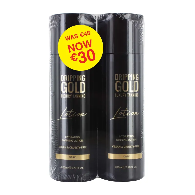 SOSU DRIPPING GOLD DARK LOTION 200ml***twin pack special